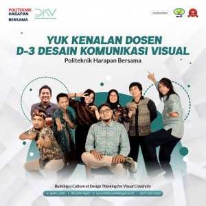 Tak kenal maka tak sayang. Oleh sebab itu, Yuk kenalan sama Bapak dan Ibu Dosen D-3 Desain Komunikasi Visual PHB Tegal.
